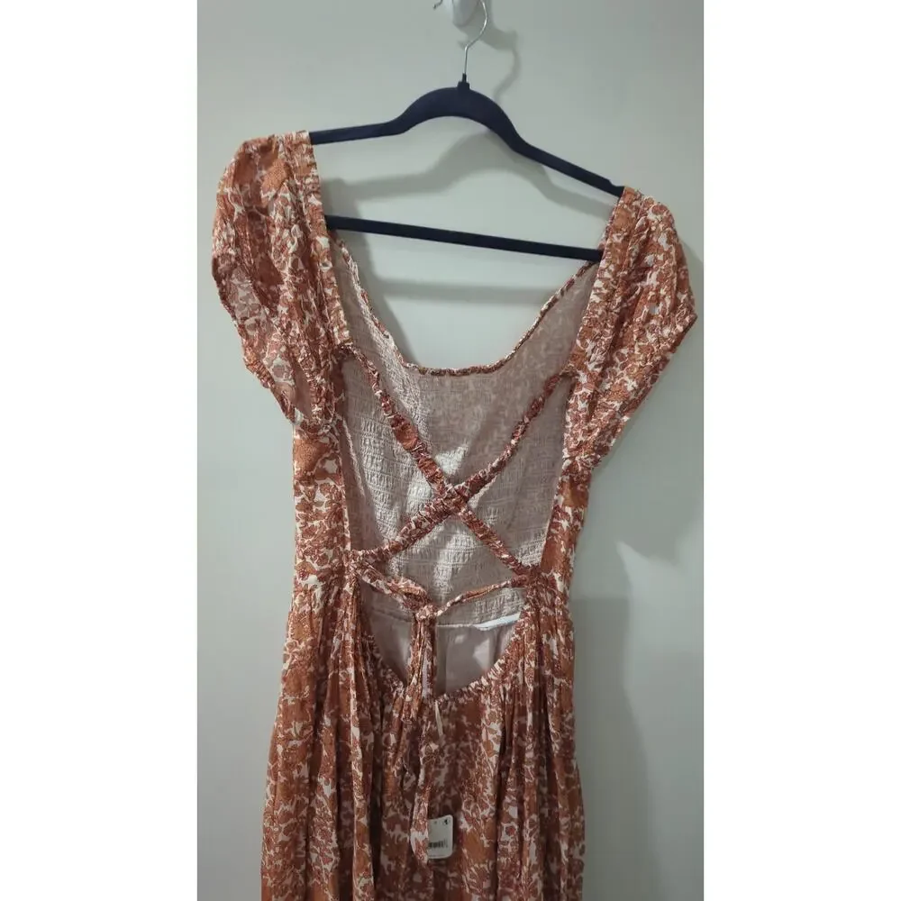 Free People Ultra Violet Maxi Dress NWT